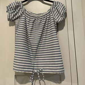 Madewell off-the-shoulder top